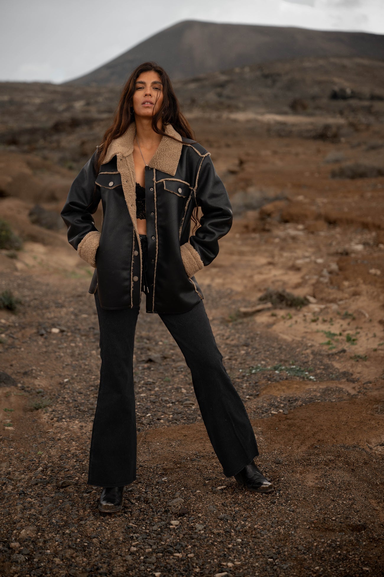 Celeste reversible coat