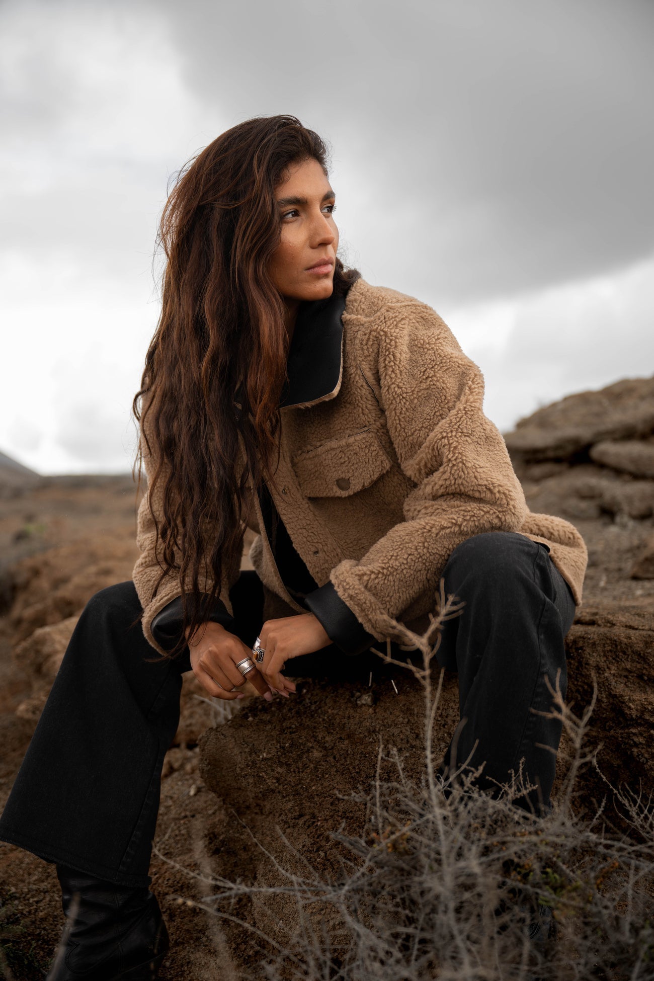 Celeste reversible coat