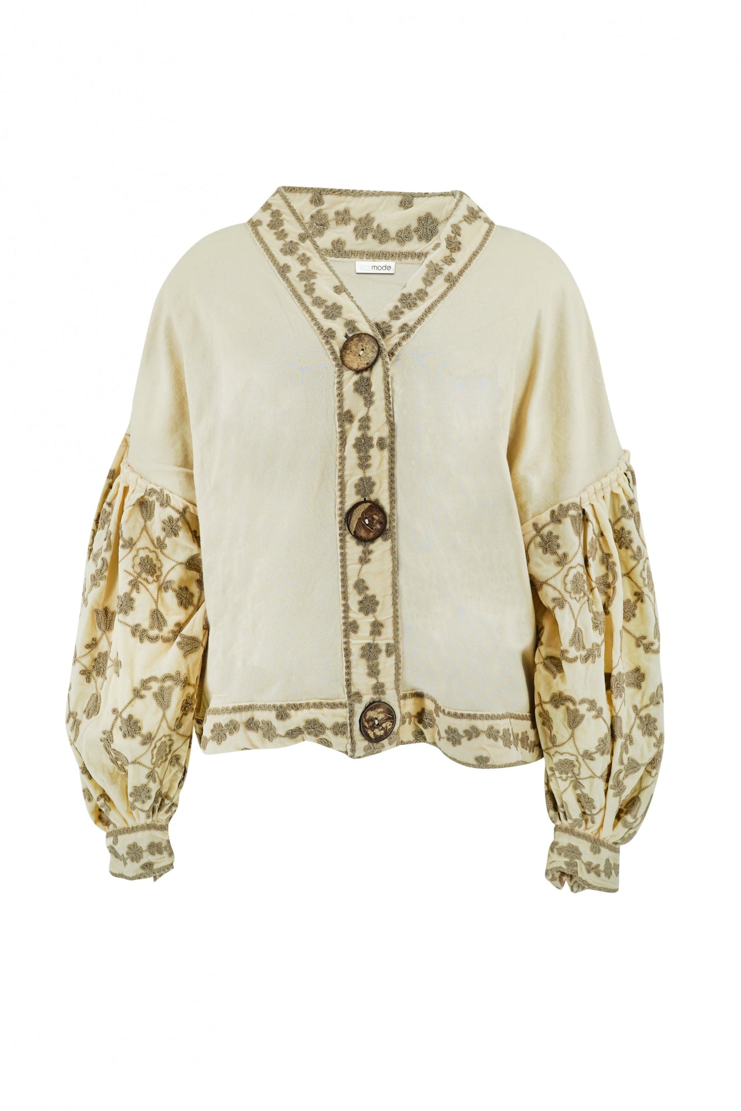 Puffsleeve Jacket Indian Light Sand
