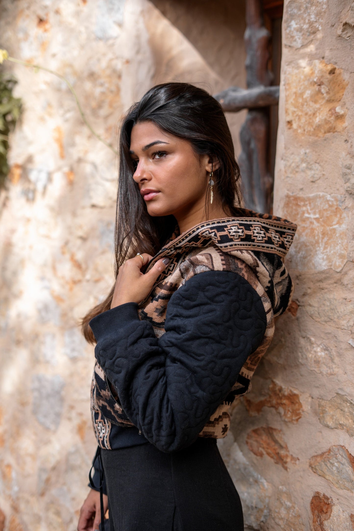 Short Jacket Nomad Brown