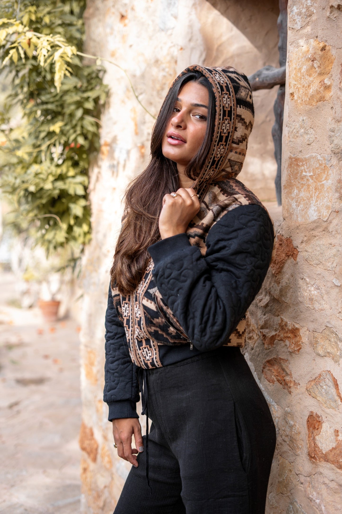 Short Jacket Nomad Brown