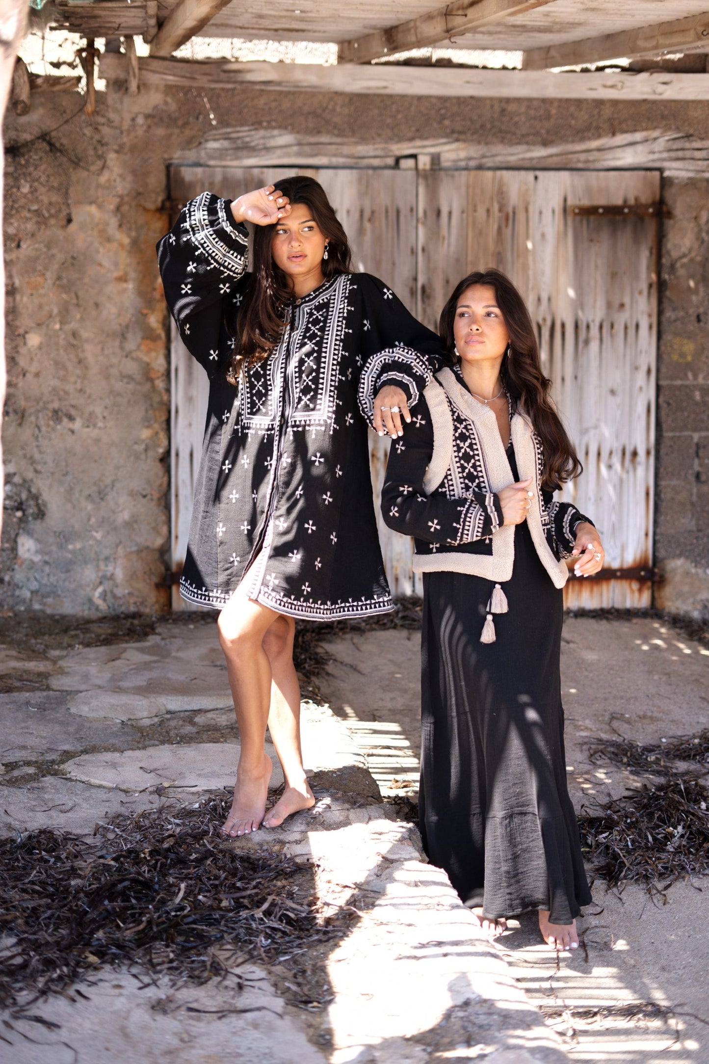 Fur Gilet Sonrisa Black