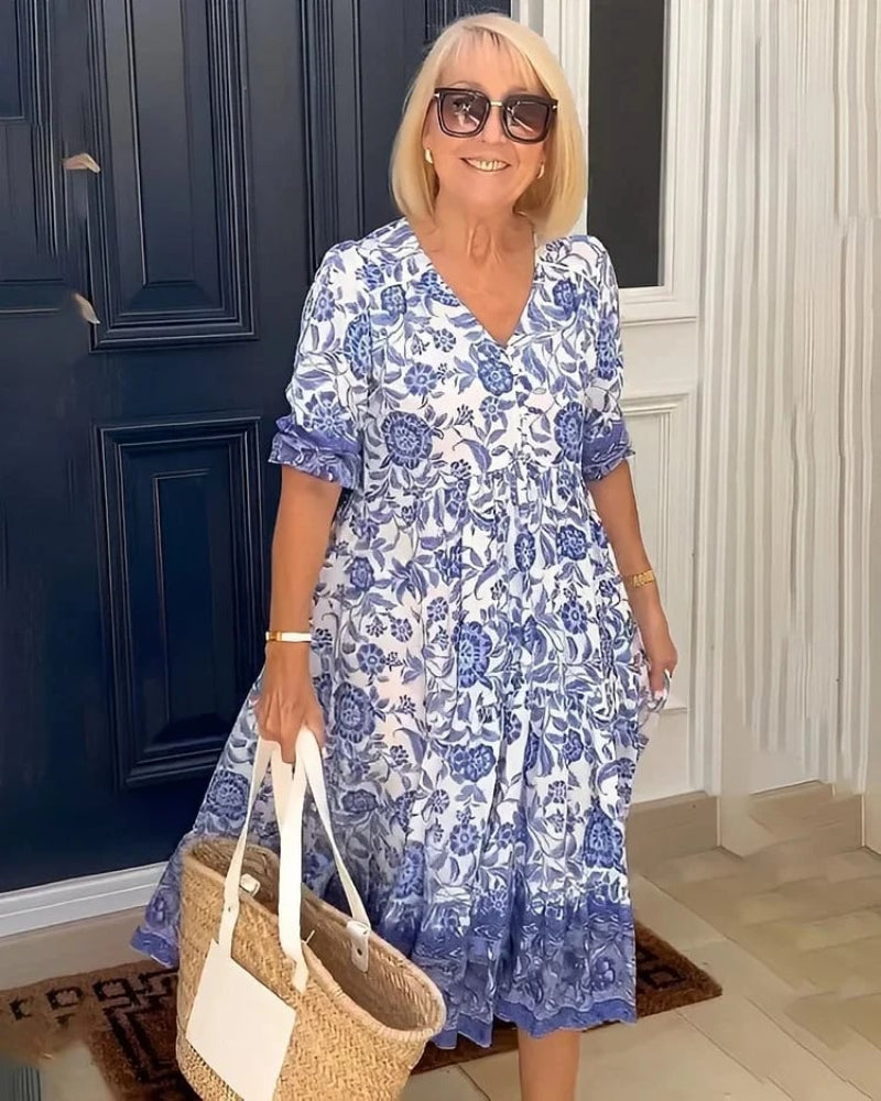 ARIAS - BOHEMIAN V-HALS JURK