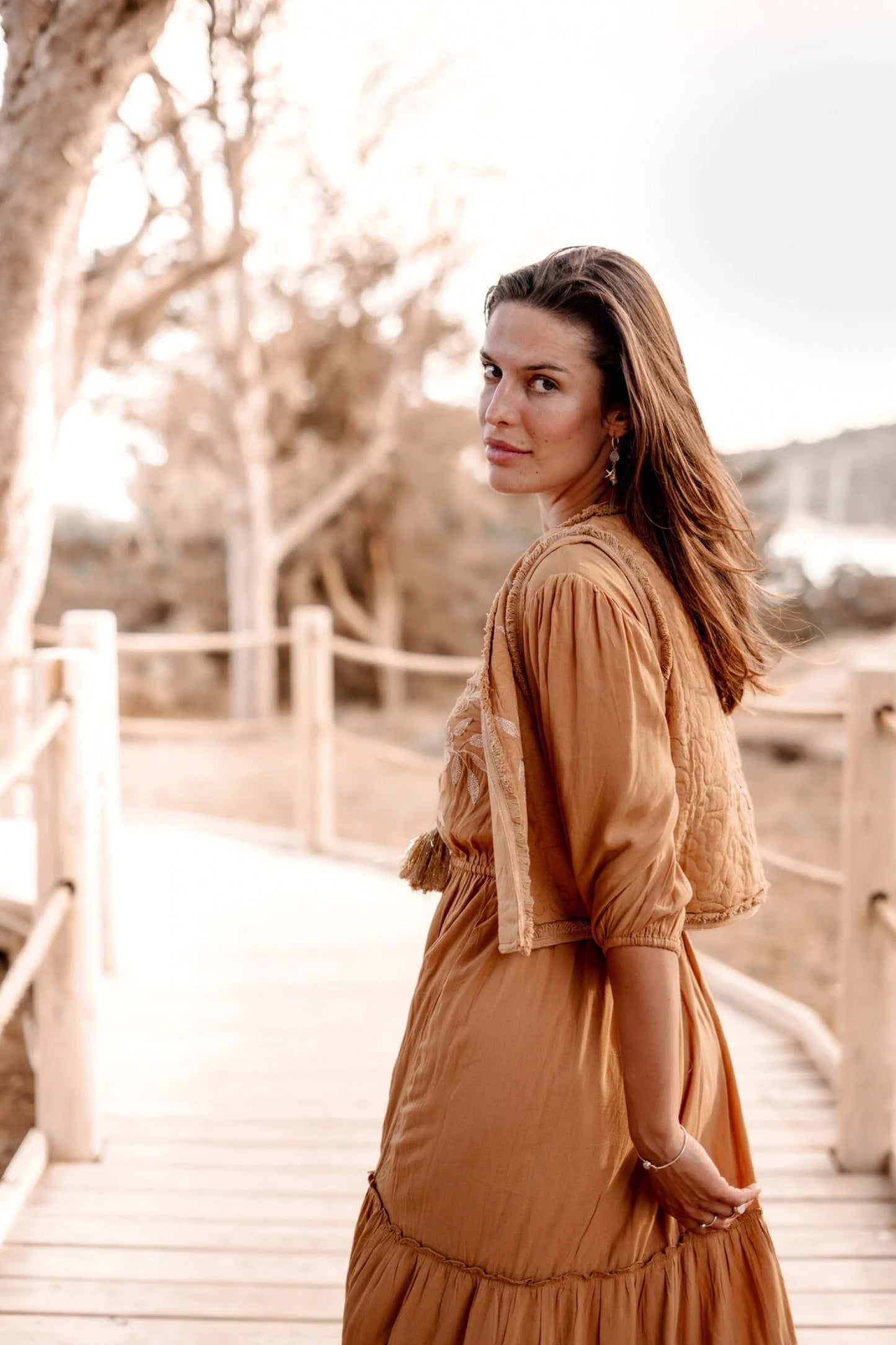 Gilet Luciana Brick