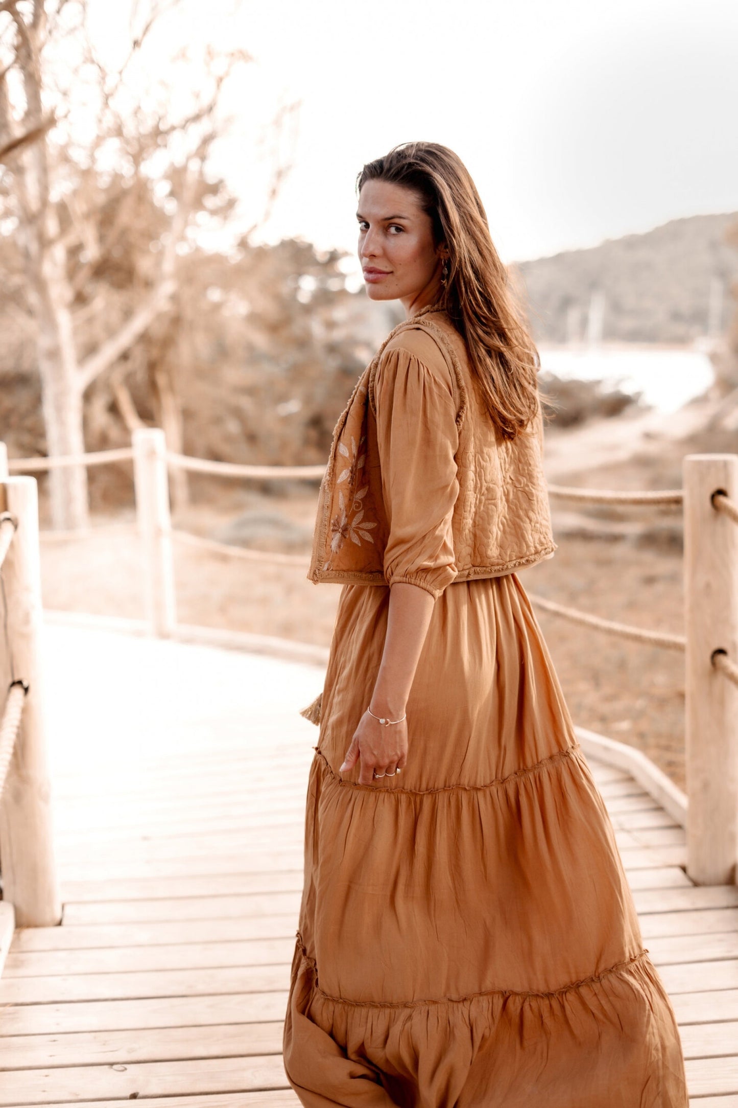 Gilet Luciana Brick