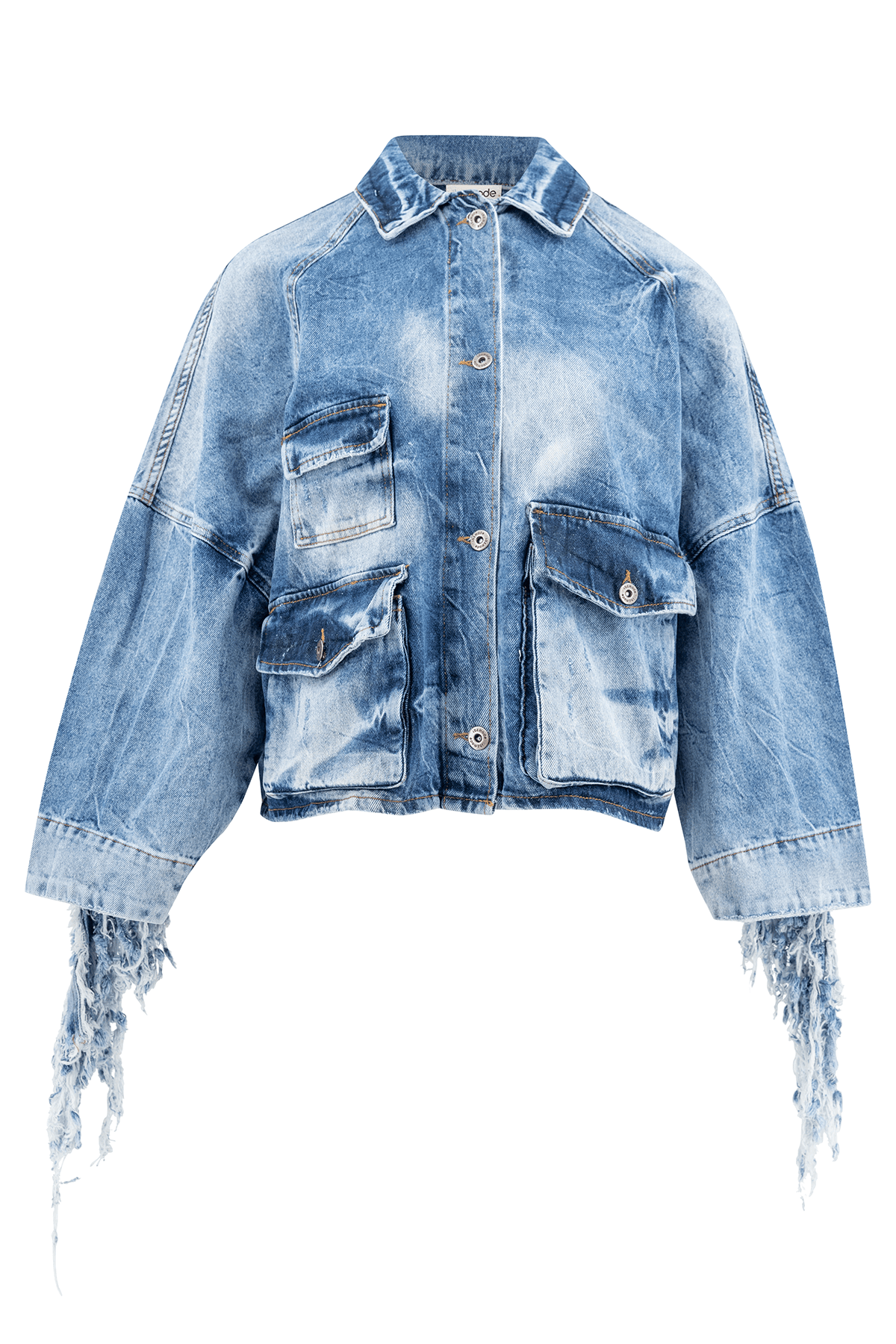 Jacket Savannah Fringe Blue