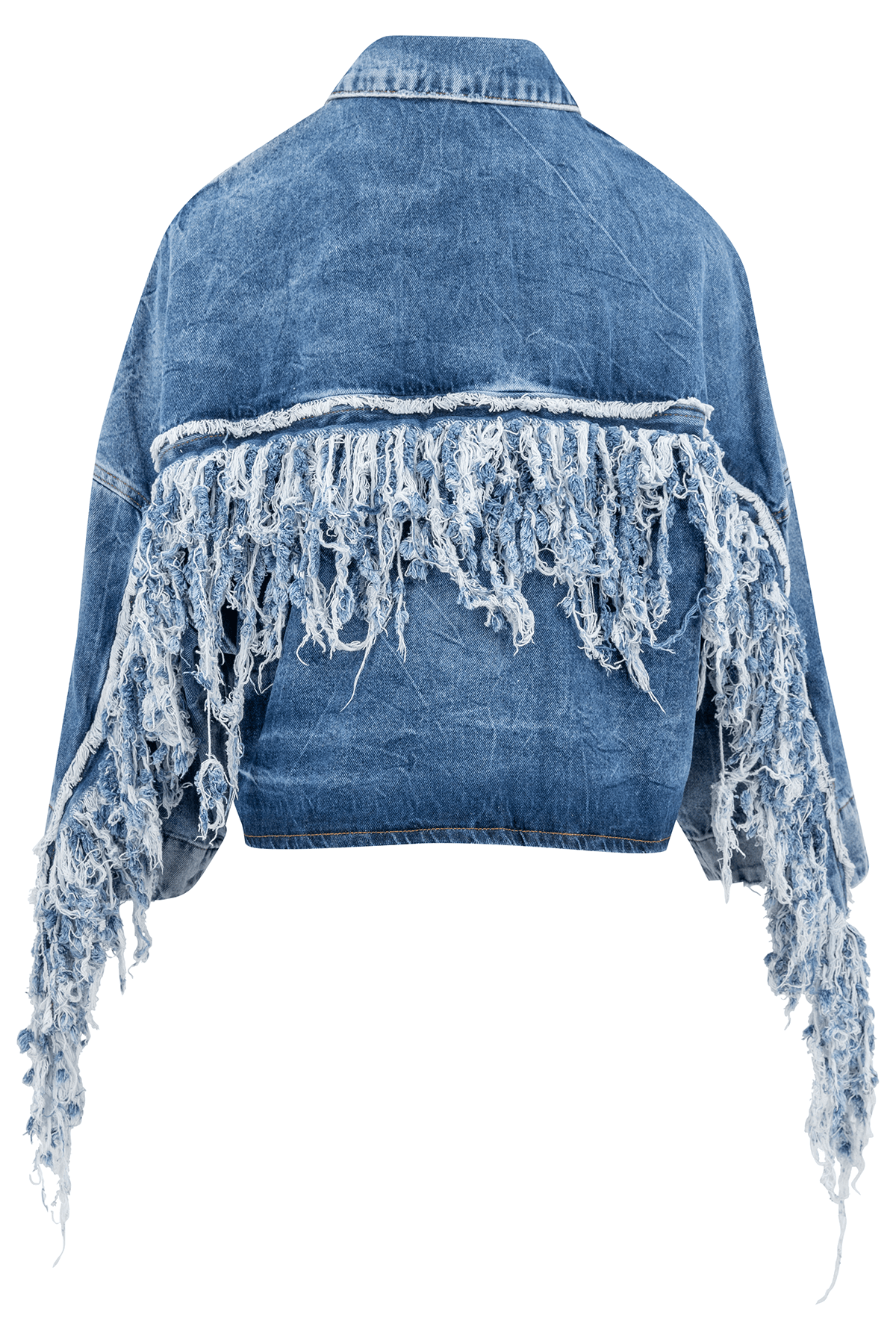 Jacket Savannah Fringe Blue