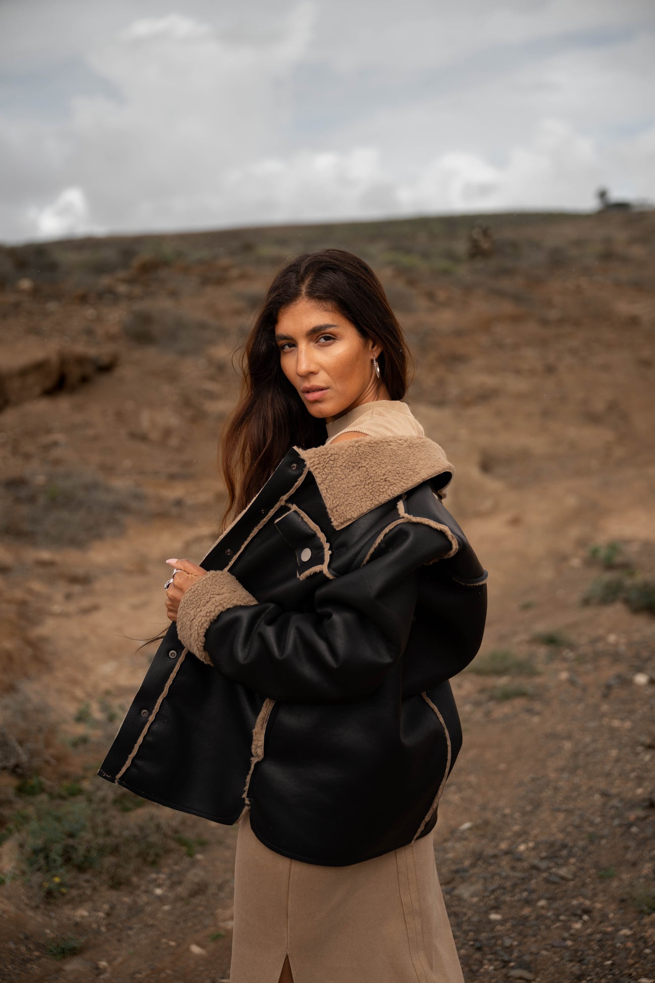 Celeste reversible coat