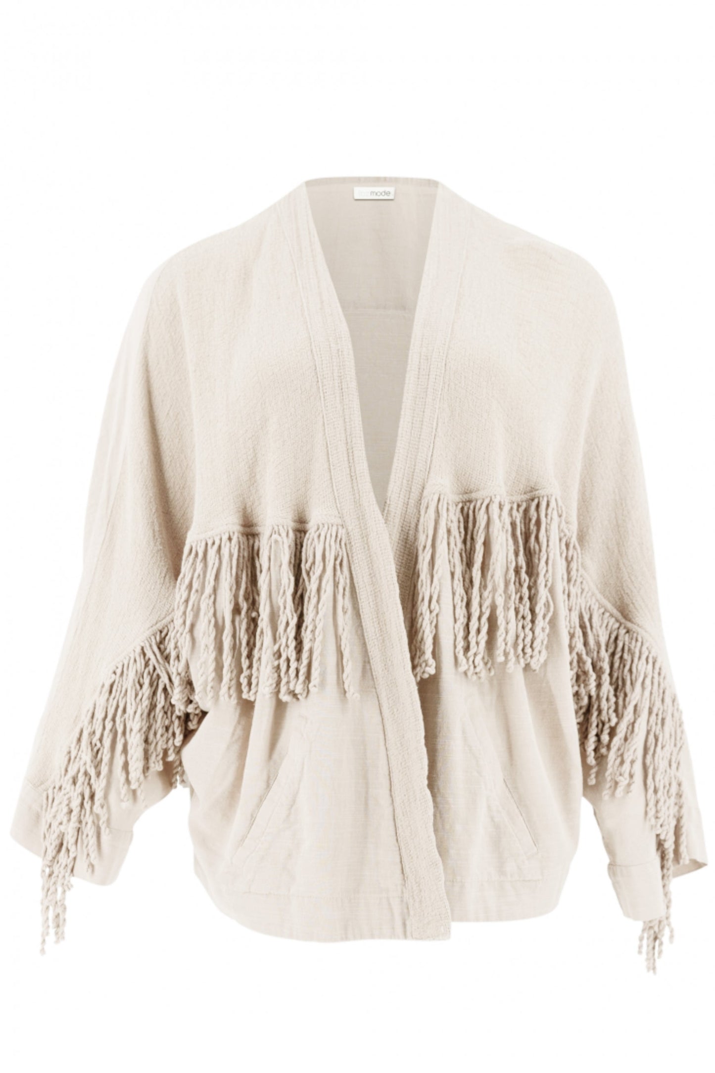 Fringe Jacket Lio Santiago Ecru