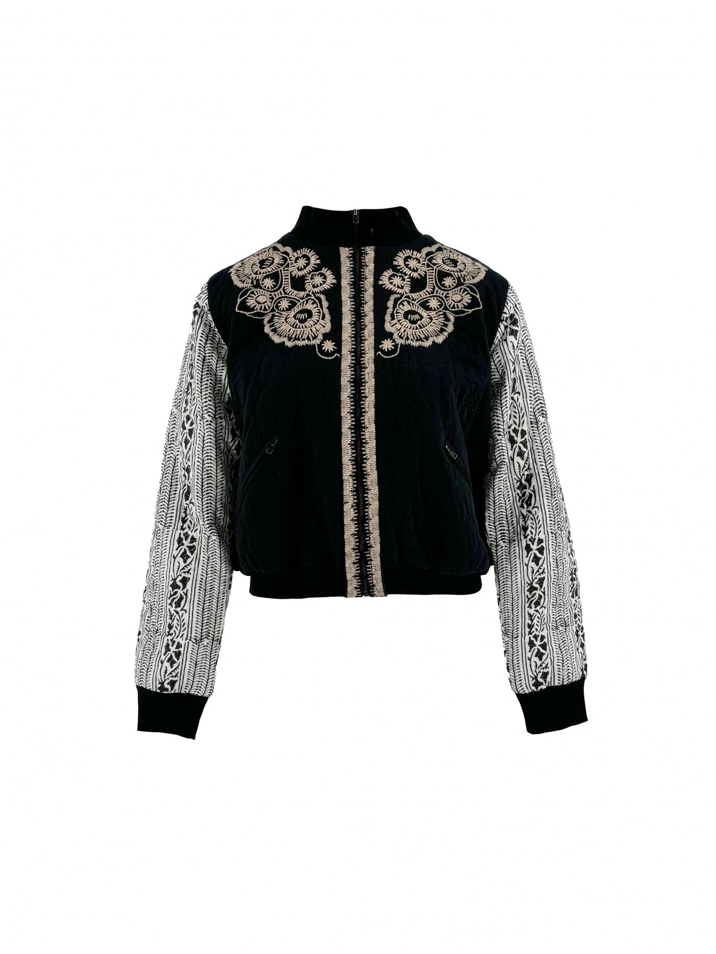Bomber Jacket Corazon Black