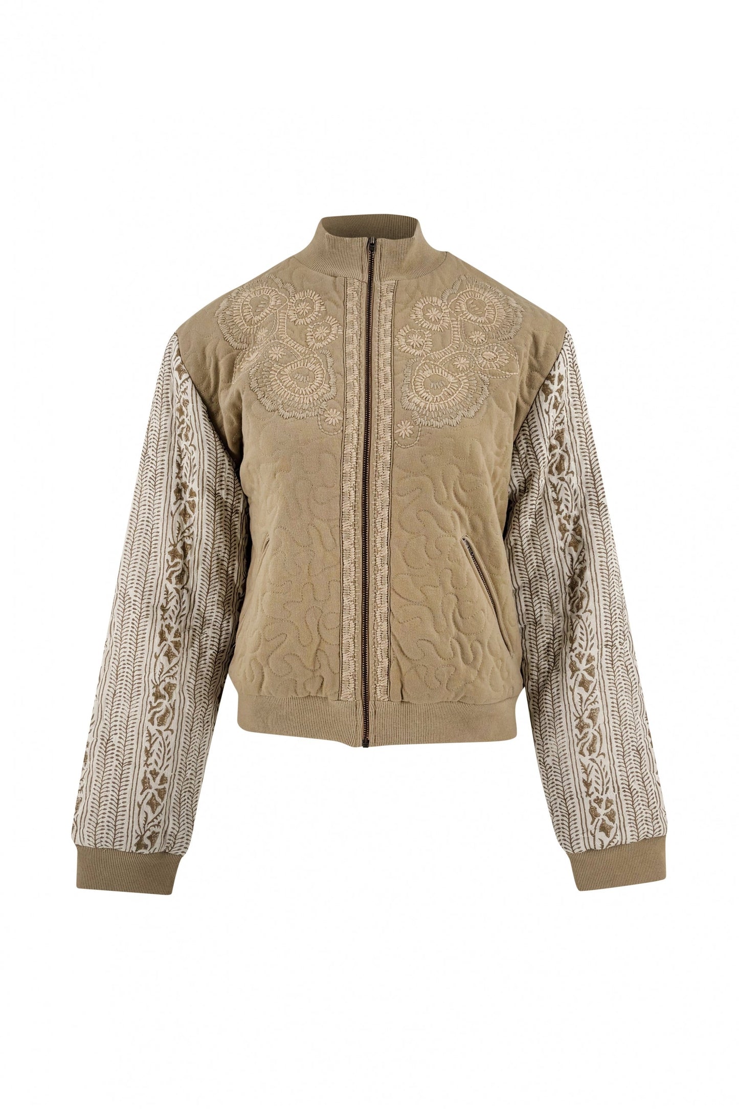 Bomber Jacket Corazon Sand