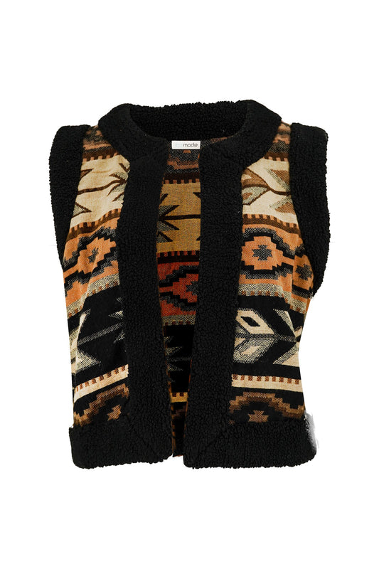 Fur Gilet Normad Brown