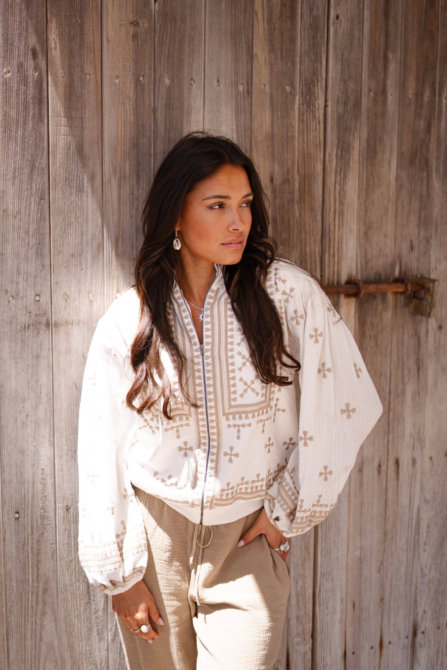 Jacket Sonrisa Off White