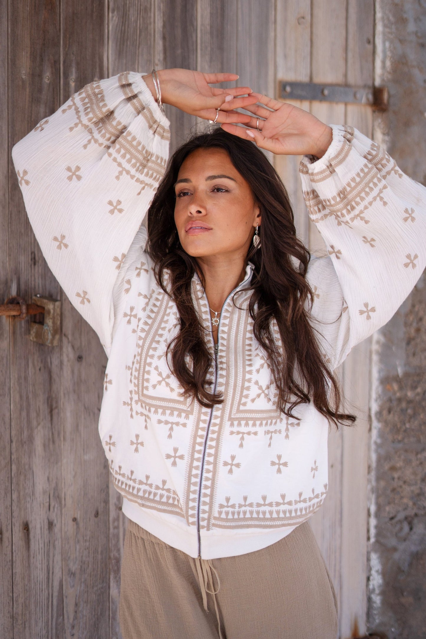 Jacket Sonrisa Off White