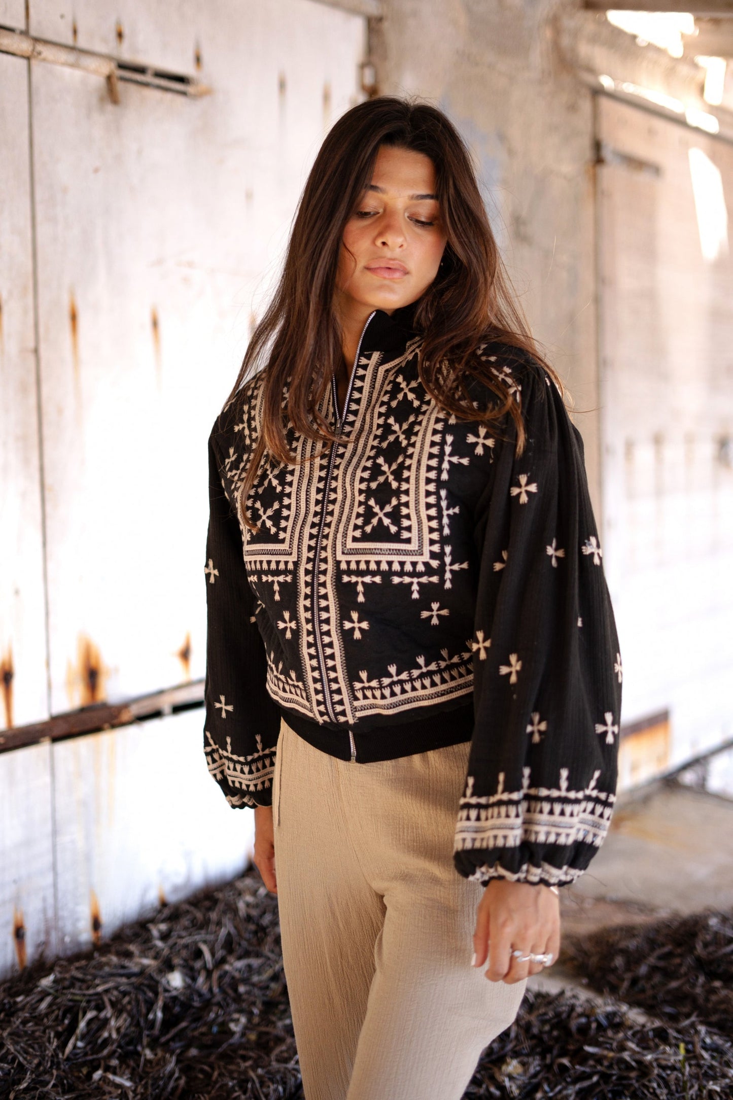 Jacket Sonrisa Black