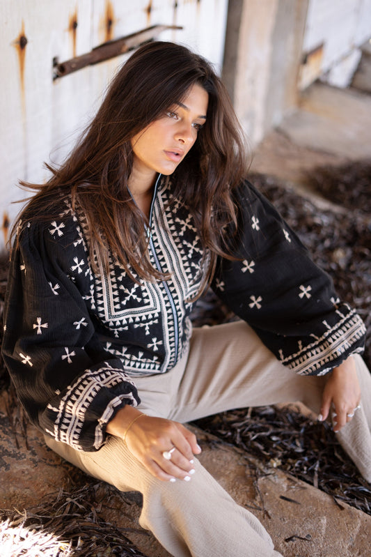 Jacket Sonrisa Black