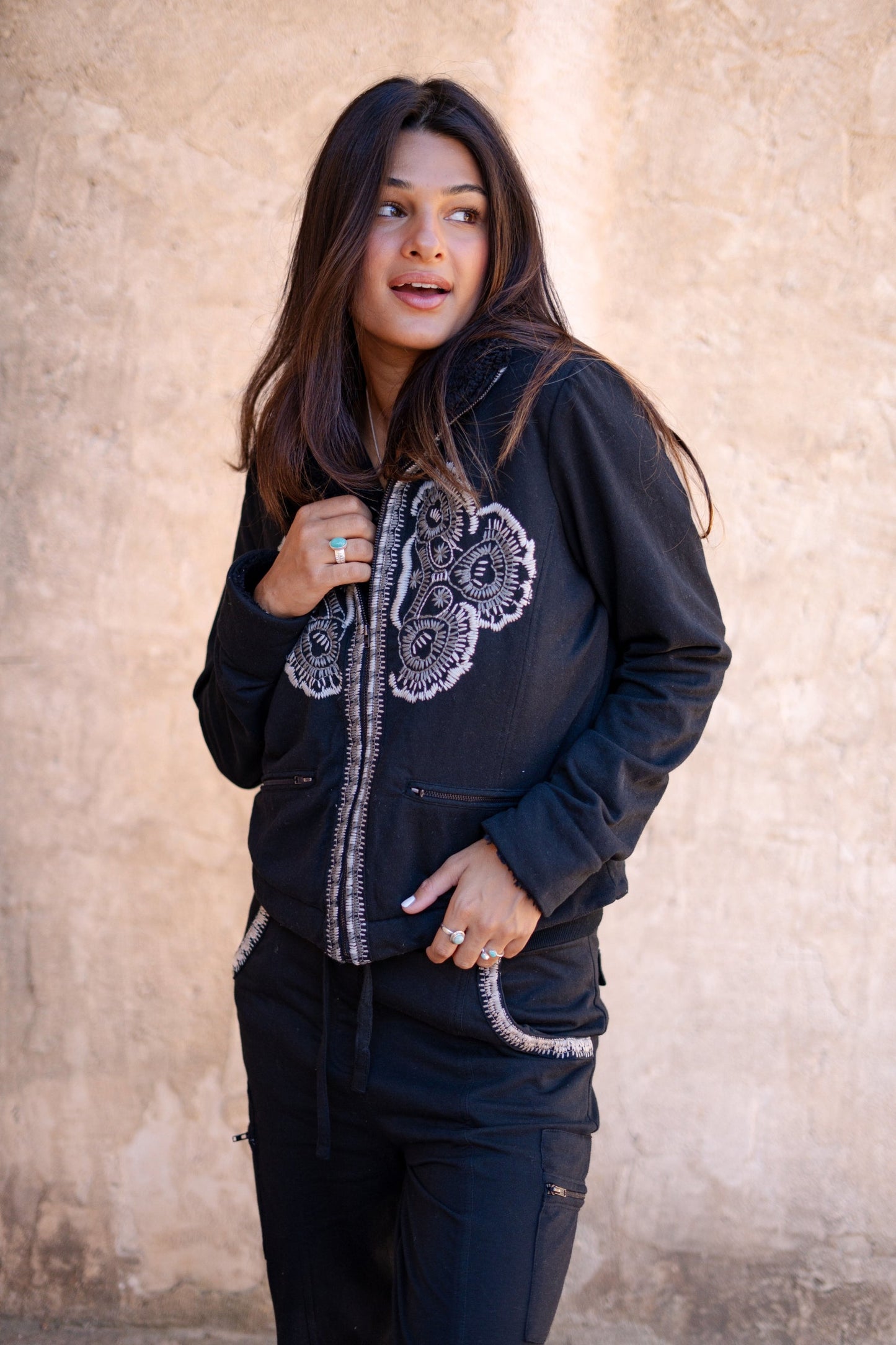 Jacket Corazon Black