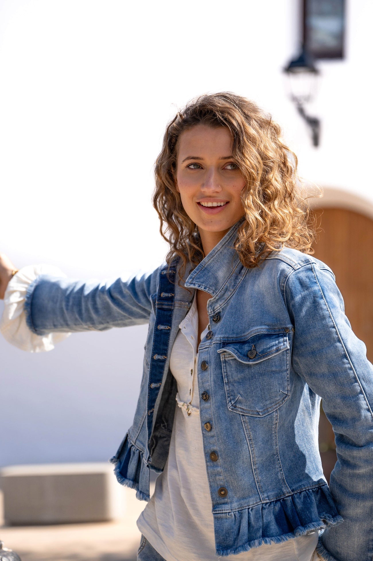 Denim Jacket Cádiz Wide Sleeves