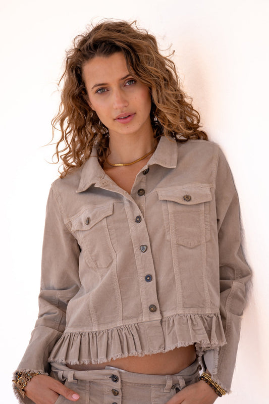 Coat Chiclana Velvet